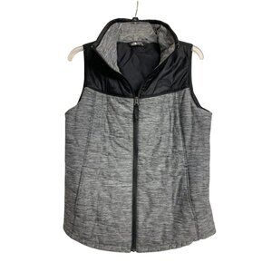 The North Face Gray & Black Outdoor Puffer Vest XL